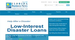 Desktop Screenshot of floridabusinessnews.com